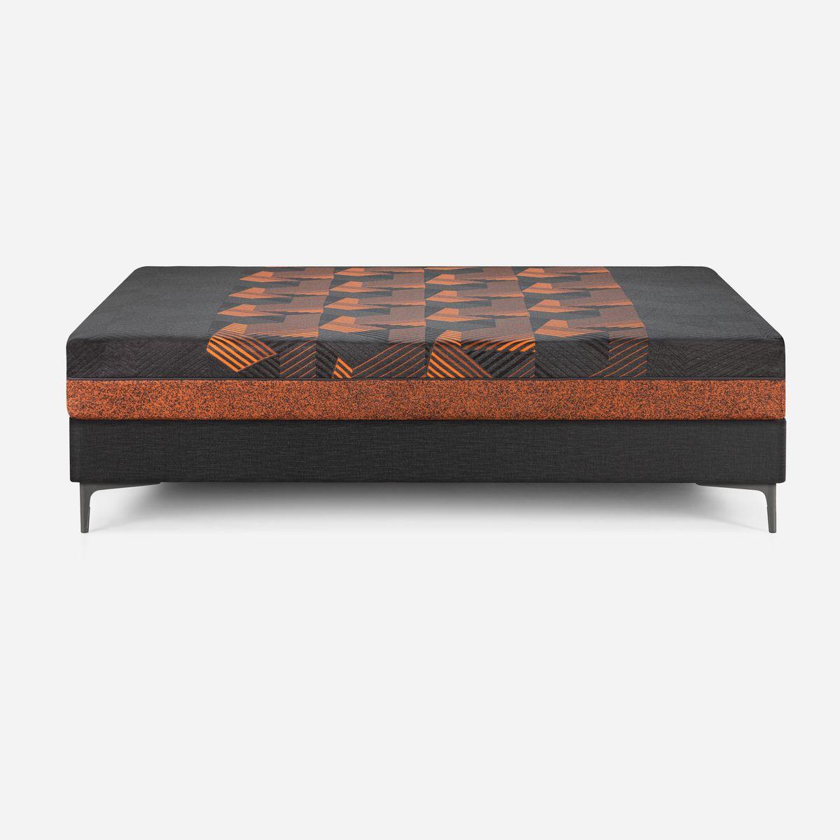 Cama New Swag Pata Metálica 2 Plazas B. Dividida 150x200 cm-5