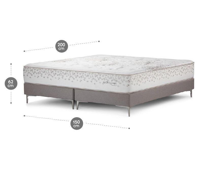 Cama Europea Rosen Mobo 2 Plazas BD 150 x 200 cm-1