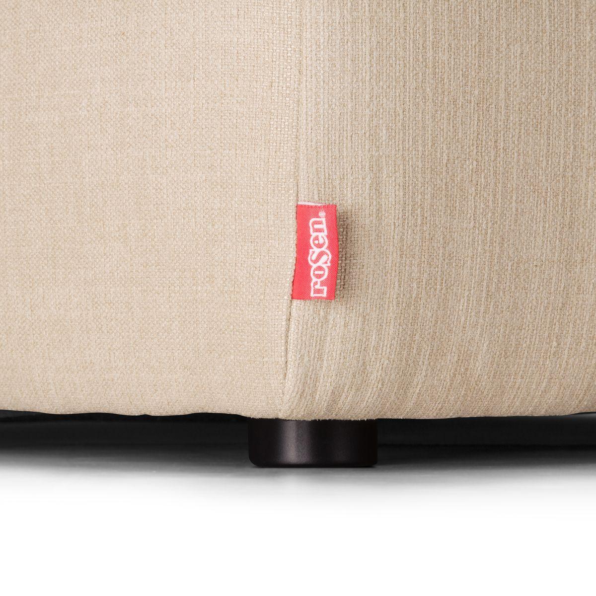 Sofá Seccional Rosen Shanklin 5 Piezas Tela Beige-9