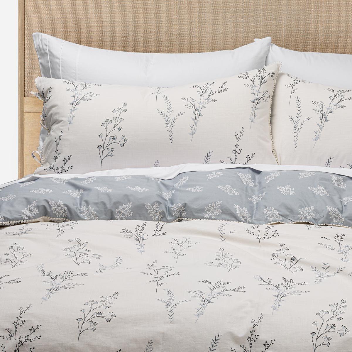 Funda Plumón Algodón Timeless Reversible Print Petlin King-2