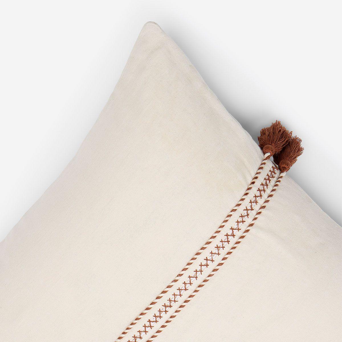 Funda Cojín Baku Crudo 50X50 cm-2