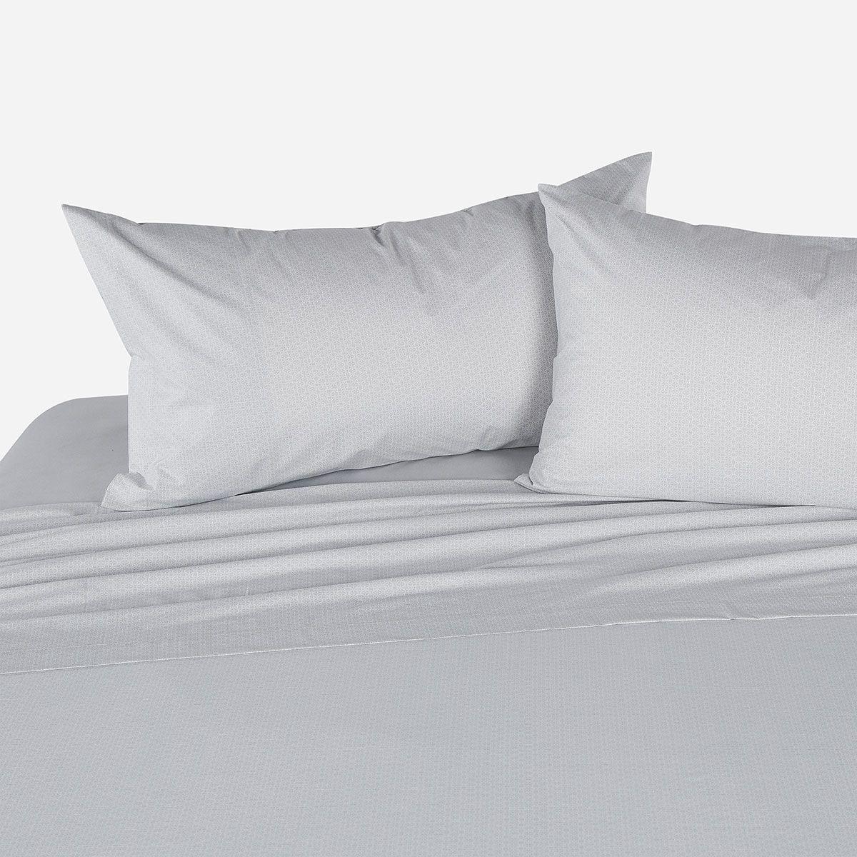 Sábana Miniprint Brett Gris King-2