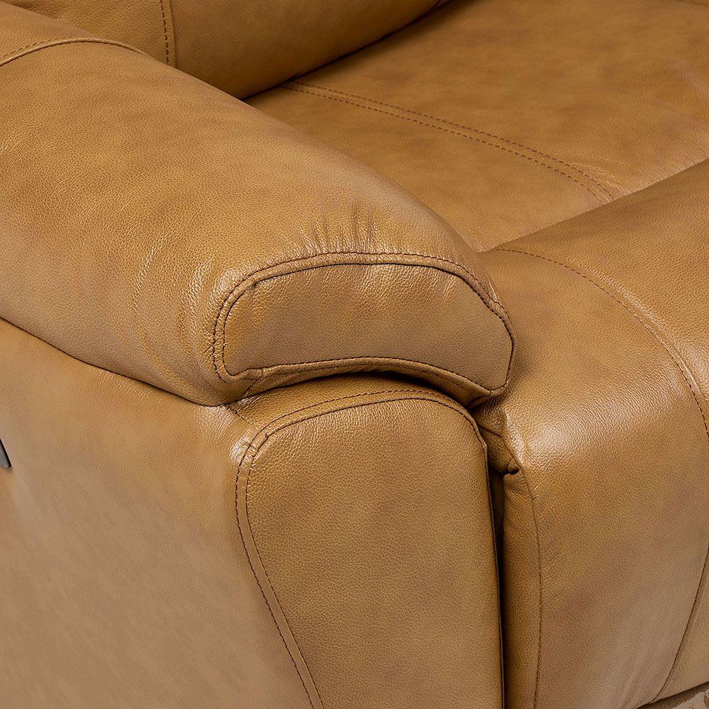 Sofá Reclinable Rimini 2 Cuerpos Eléctrico Cuero Whiskey-9