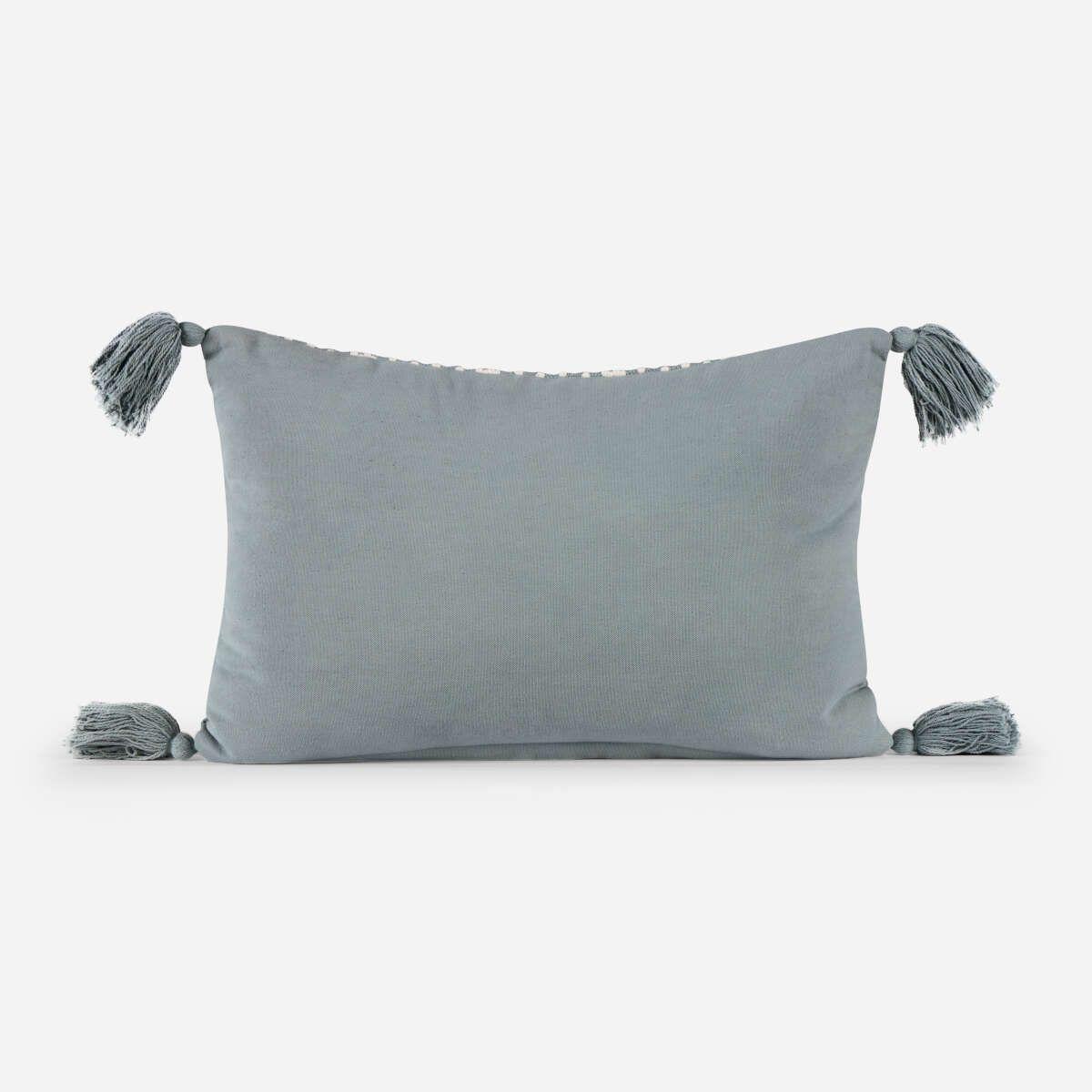 Funda Cojin Bordado Ribete Salvia 35x50-2