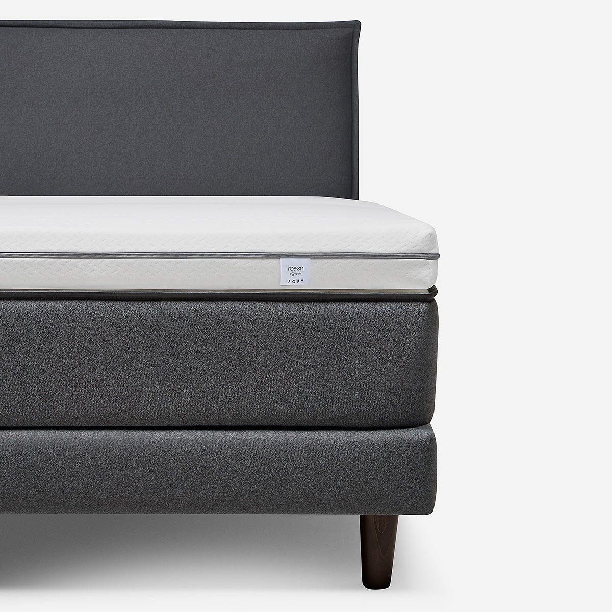Cama Europea Adaptis Soft 2 Plazas + Respaldo-3