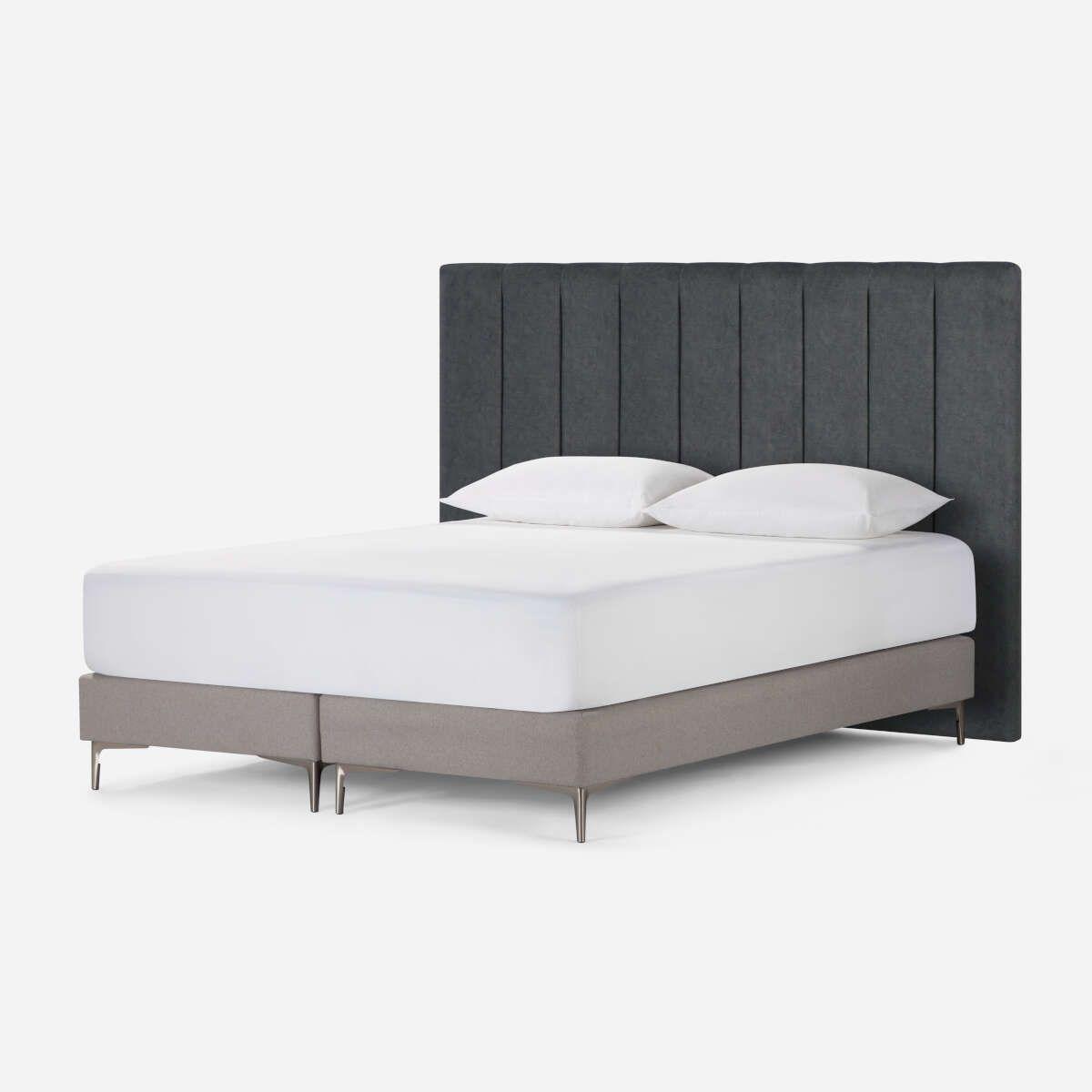 Respaldo Rosen Brusseler II Super King Tela Grafito-2