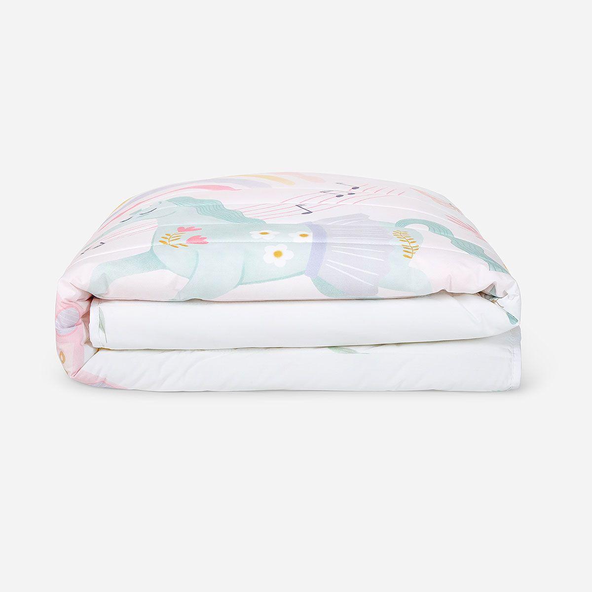 Cubrecama Rosen Kids Algodón Unicornio Folk 1,5 Plazas-7