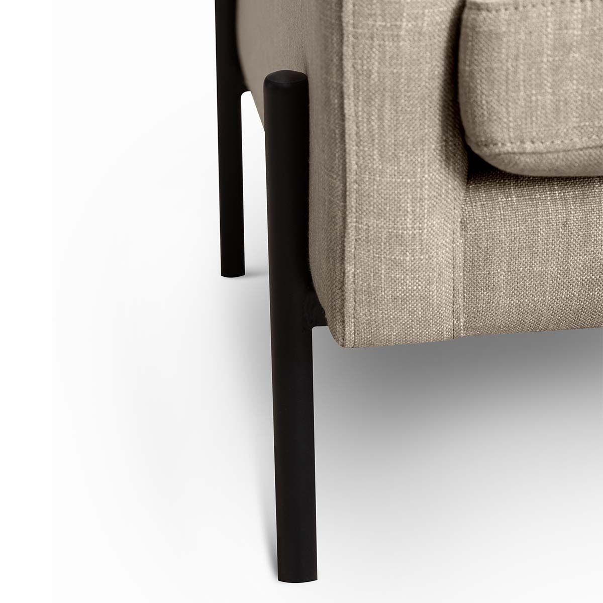 Set 2 Poltronas Rosen Drolet Tela Arena-8