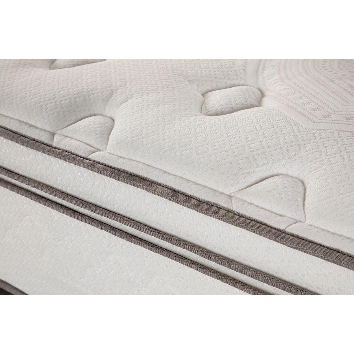 Cama Europea Classique+ King + Muebles Issey Visón-4