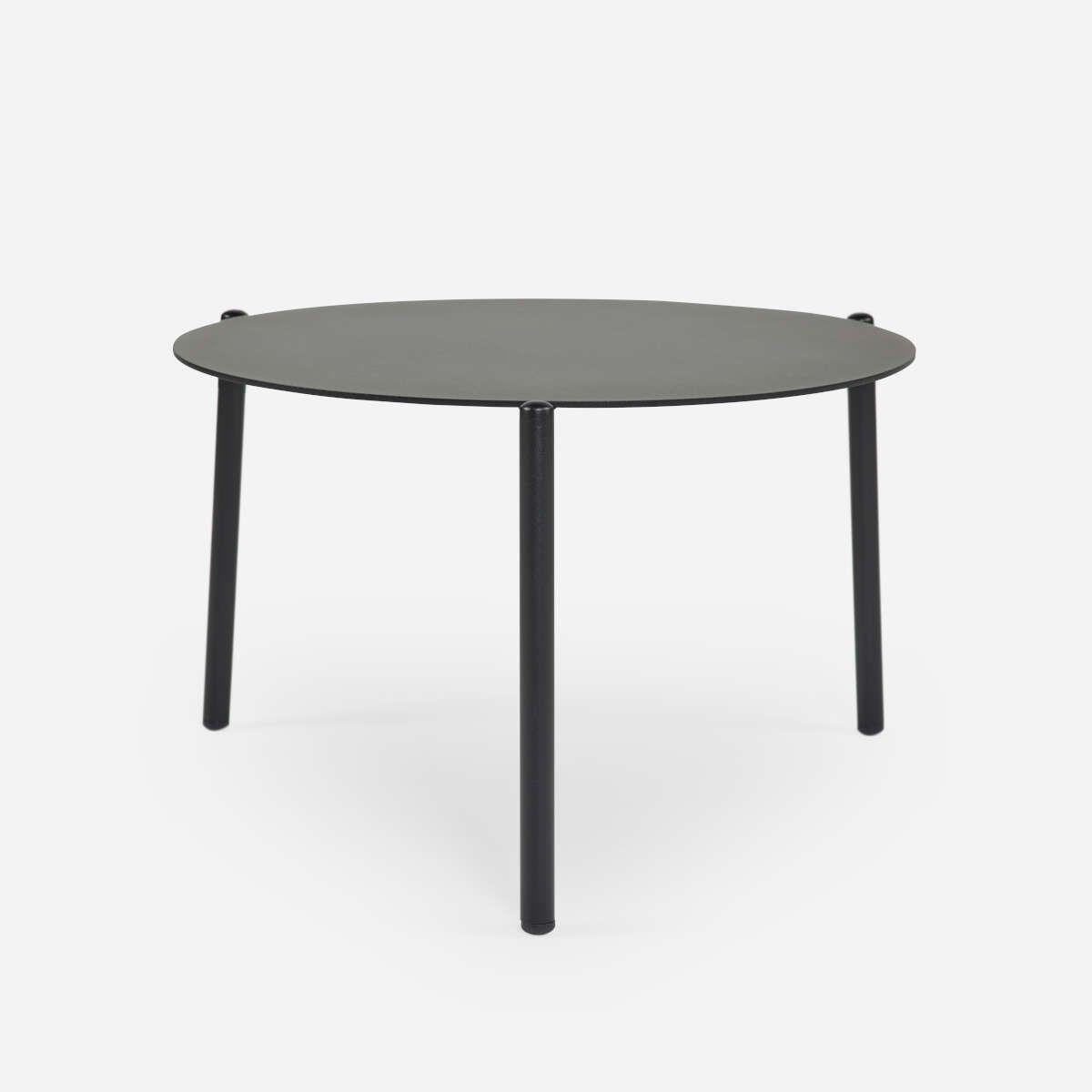 Mesa Lateral de Terraza Rosen Milos Charcoal-0
