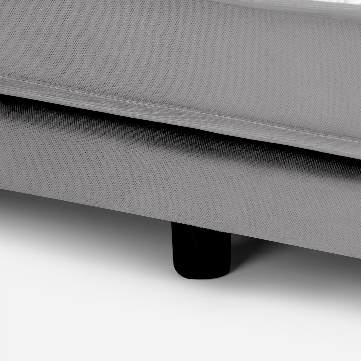 Diván Play 1,5 Plazas 105 x 200 cm Gris-10