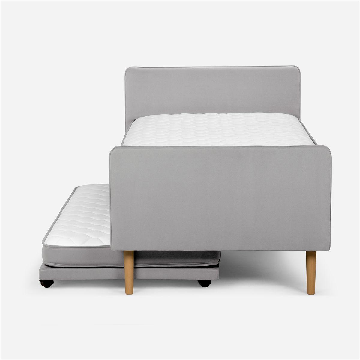 Diván Play 1,5 Plazas 105 x 200 cm Gris-5