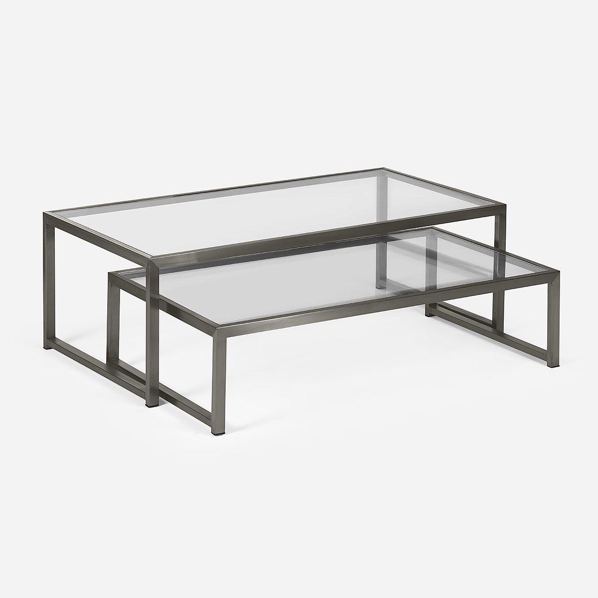 Mesa de Centro Nido Rosen Tresa 120 x 60 cm Grafito-2