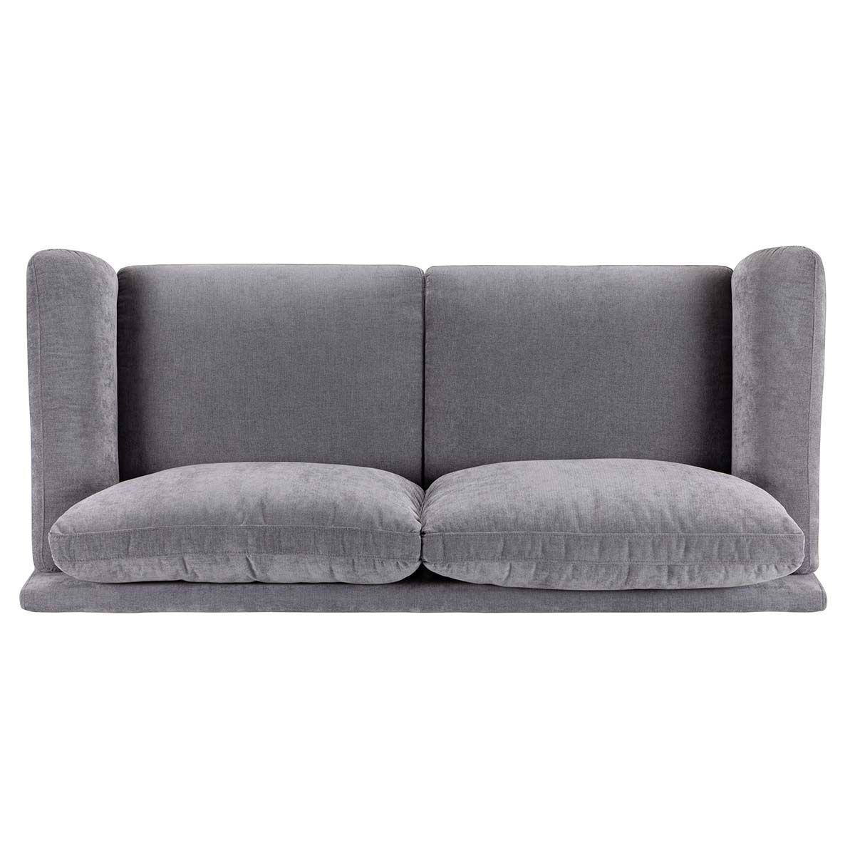 Sofá Rosen Wigmore 3 Cuerpos Tela Gris-5