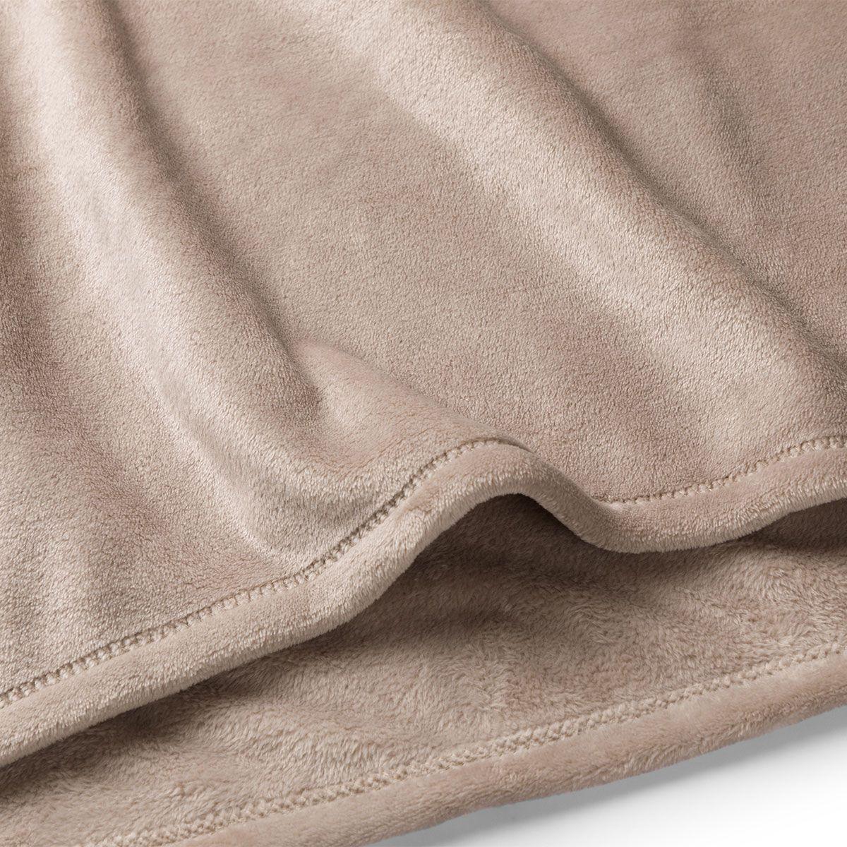 Frazada Rosen 280 gramos Gris Topo 2 Plazas-1