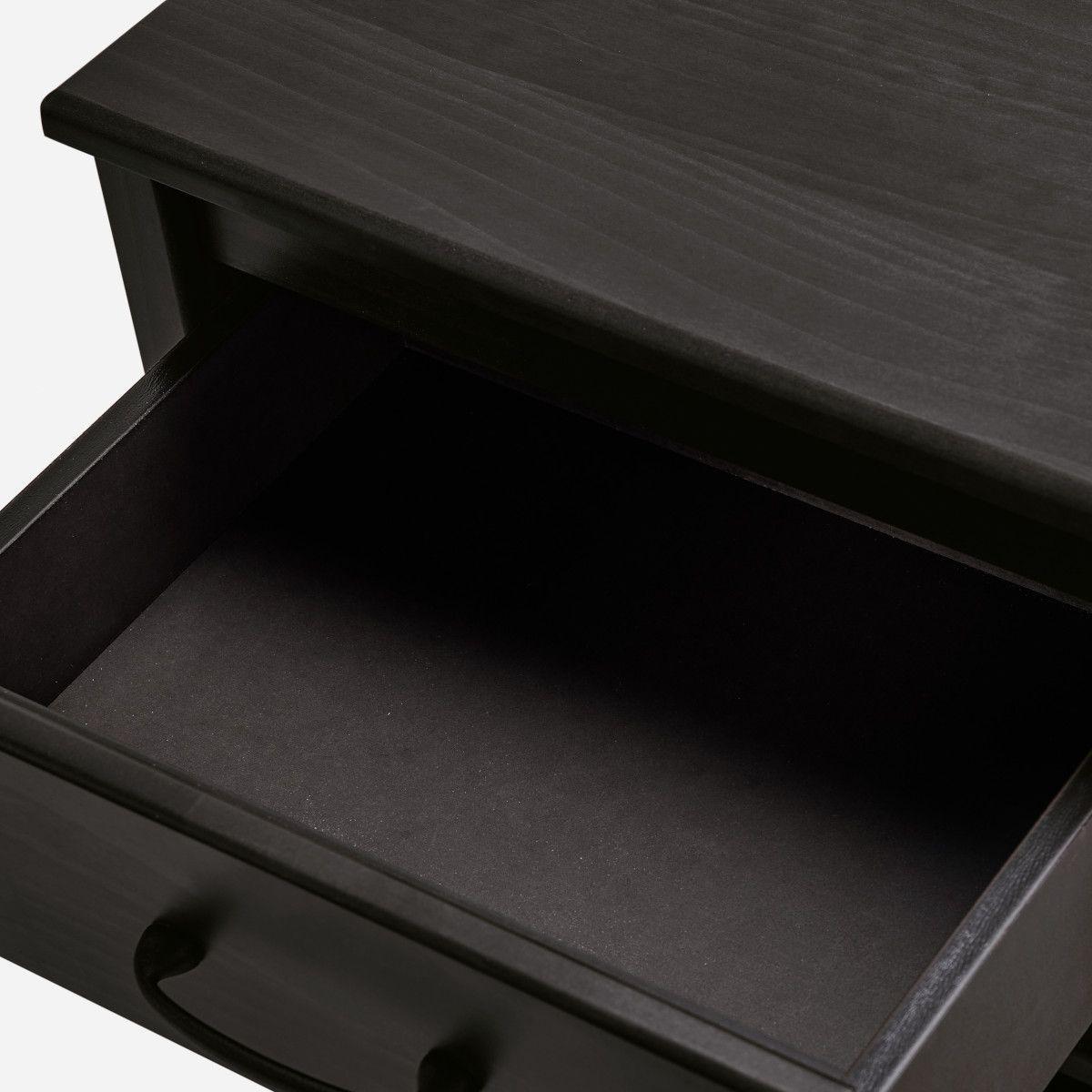 Cama Europea Classique+ 2 Plazas+Respaldo +Veladores Grafito-5