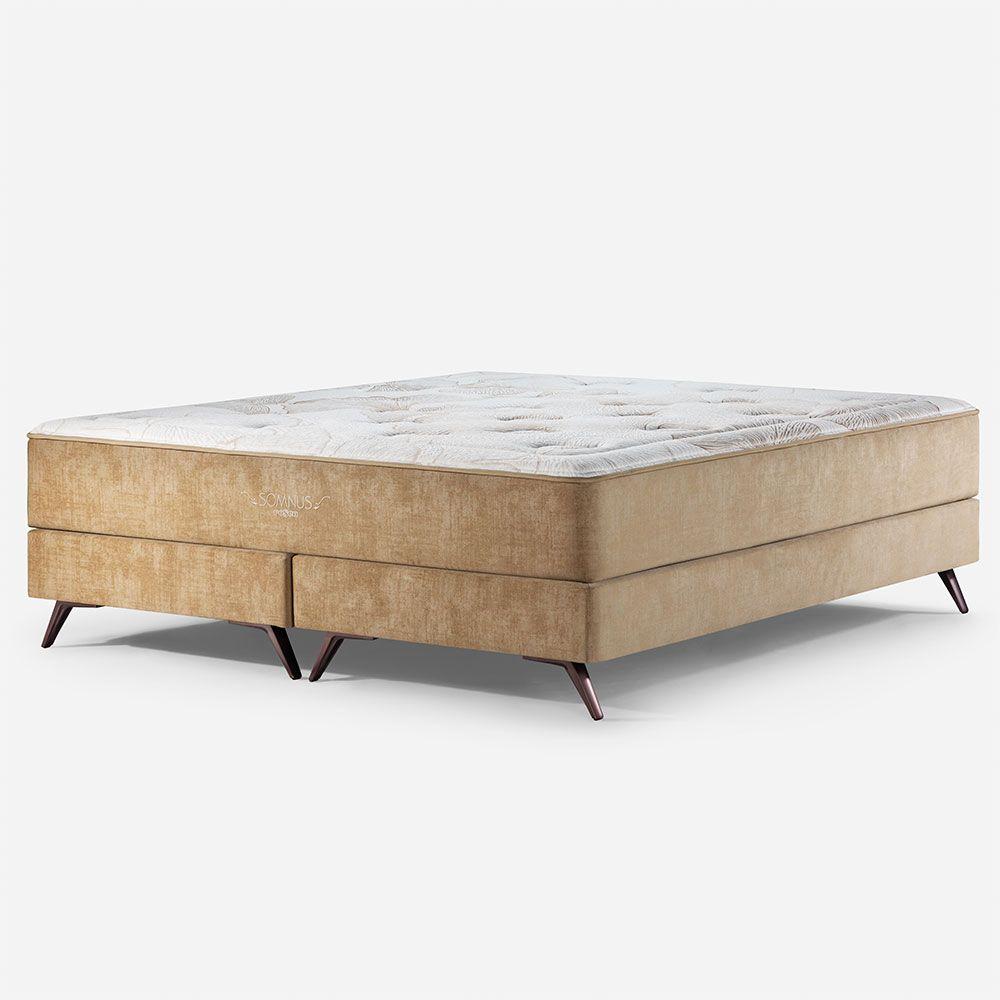 Box Spring Rosen Somnus King 180 X 200 Cm Nougat-0