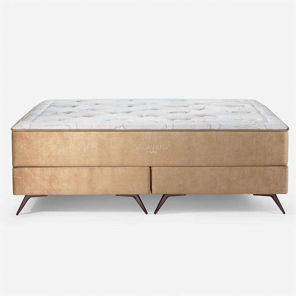Box Spring Rosen Somnus King 180 X 200 Cm Nougat-3