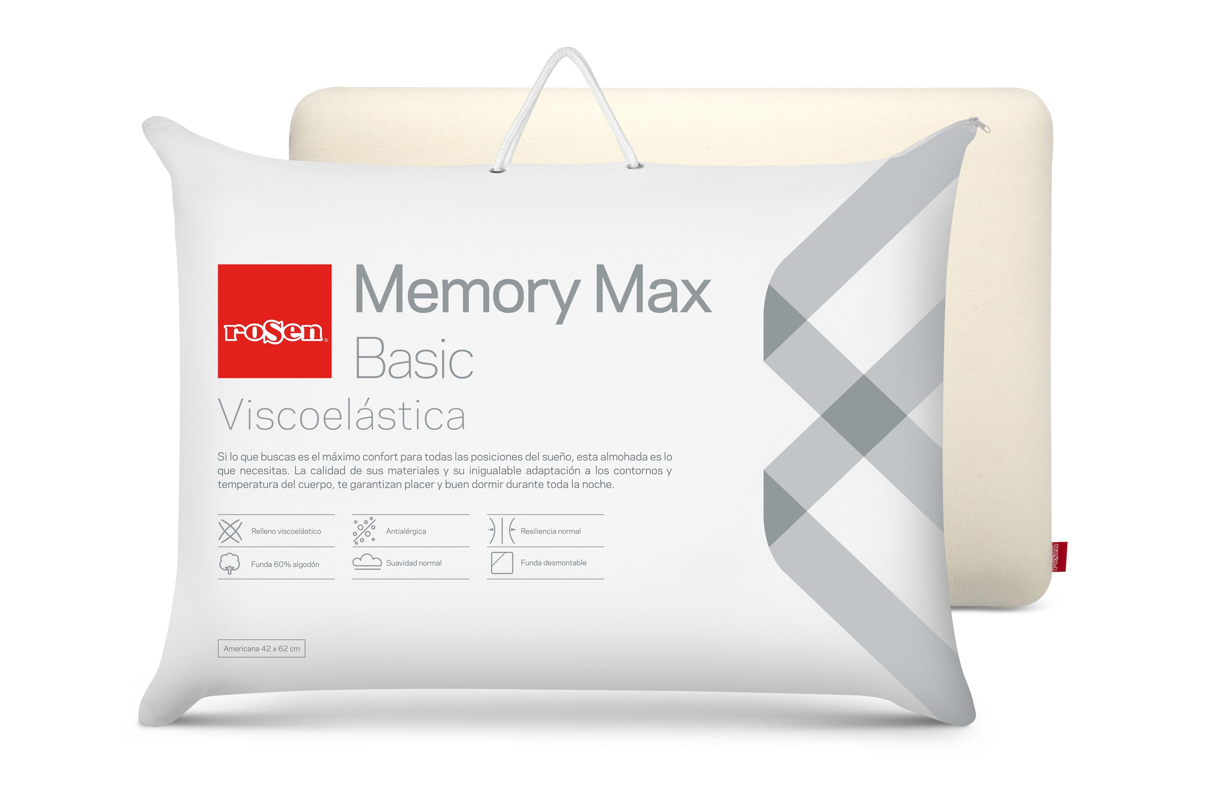 Pack 2 Almohadas Americanas Memory Max Basic-3