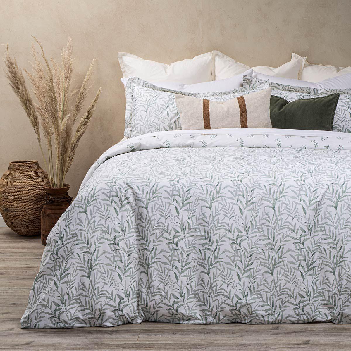 Funda Plumón Algodón Reversible Estampada Capri King-2