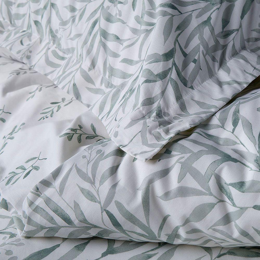 Funda Plumón Algodón Reversible Estampada Capri King-4