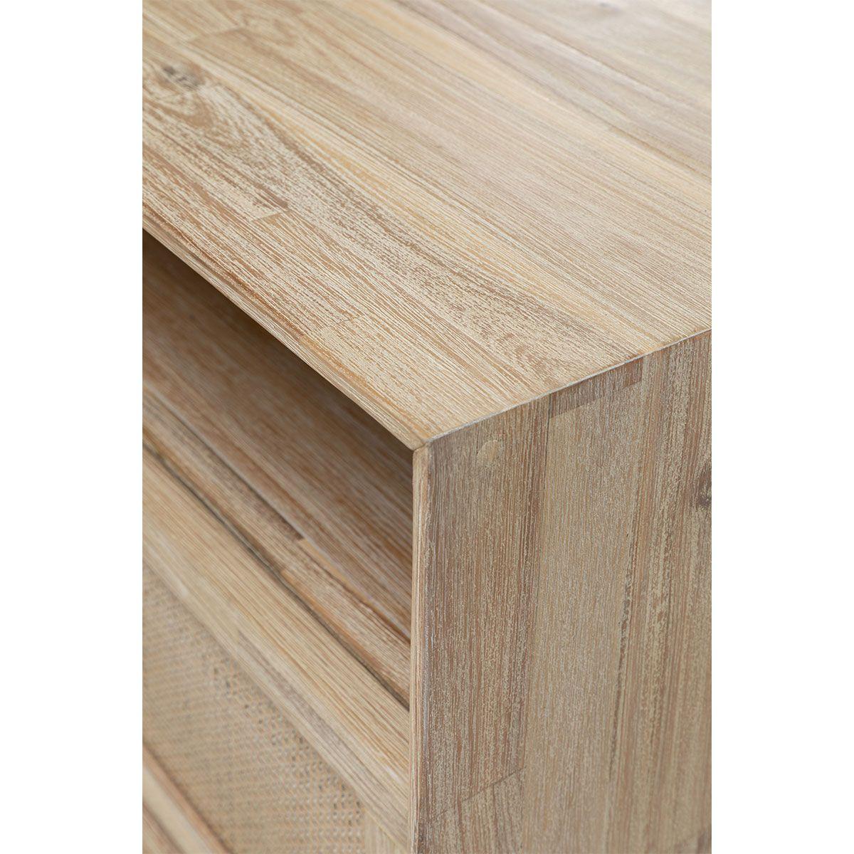 Velador Halsey Madera-Rattán Natural-9