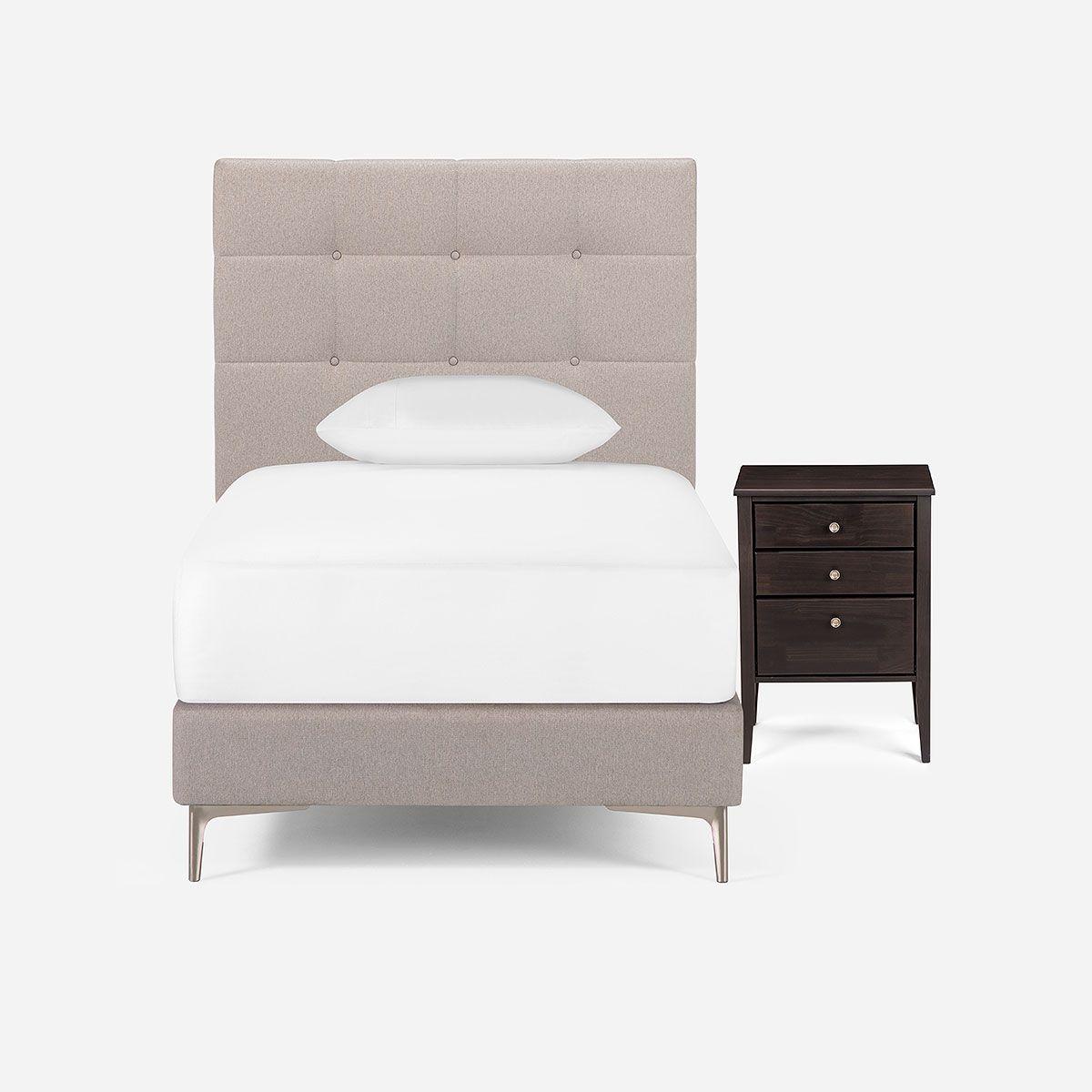 Set de Muebles Issey 1.5 Plazas Grafito-1