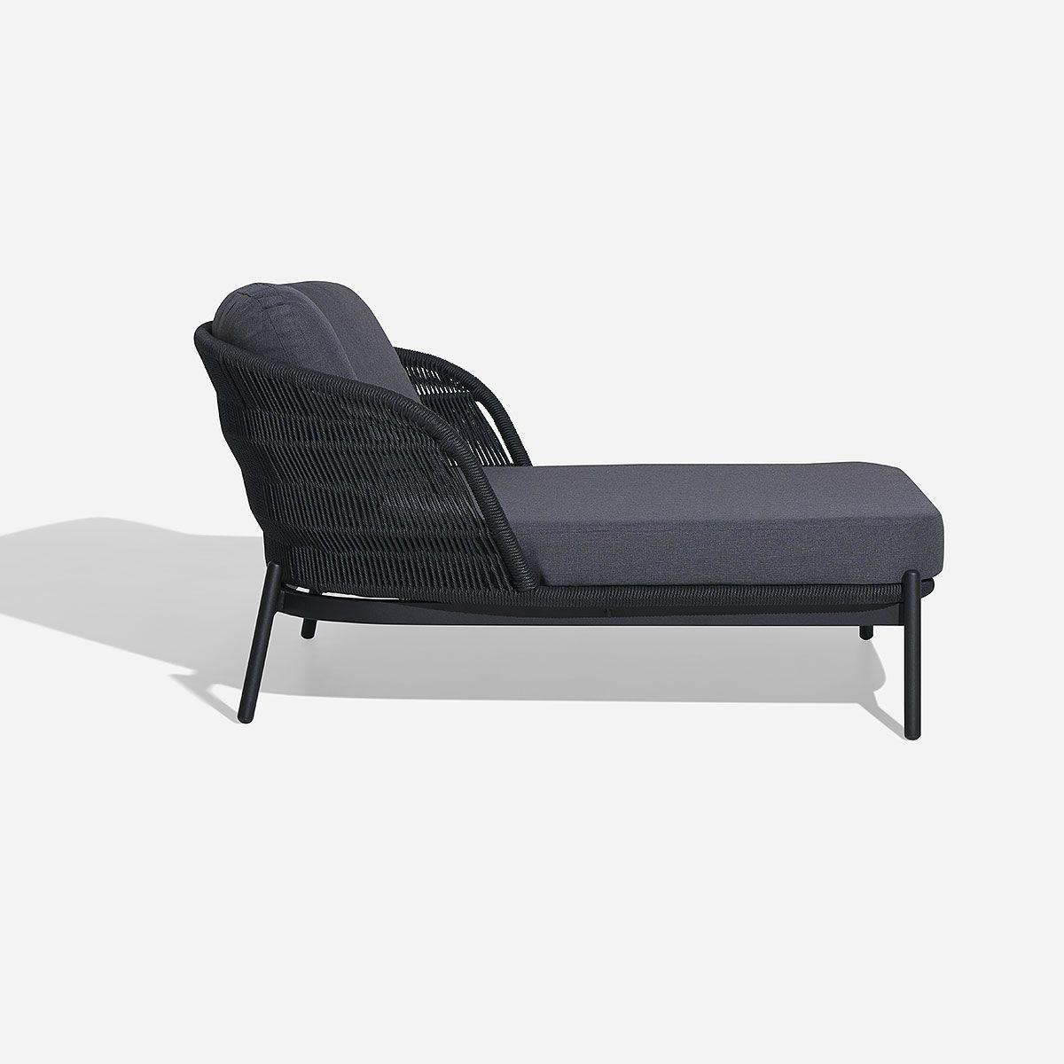 Reposera Daybed Rosen Milos Negro-1
