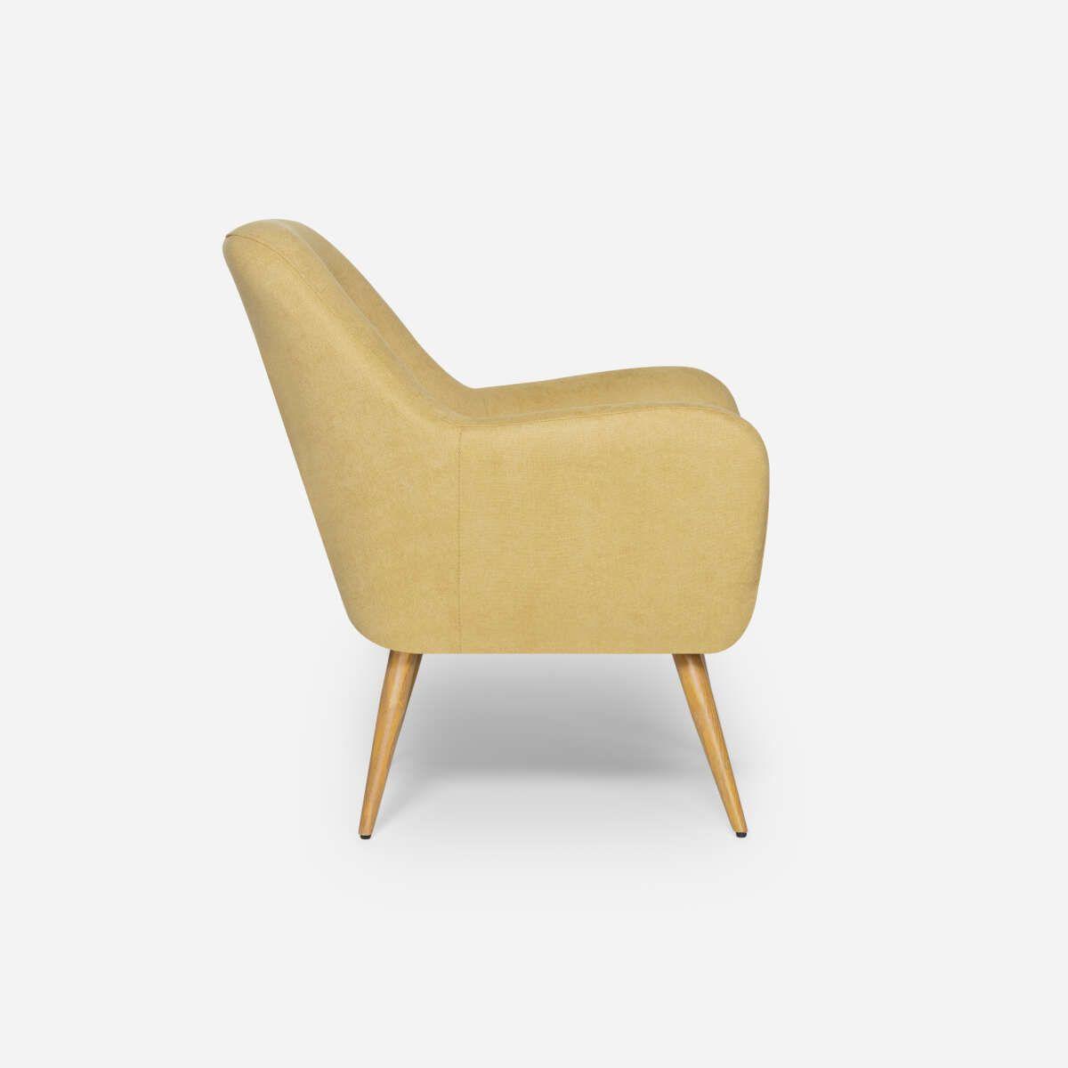 Poltrona Rosen Bartolo Tela Custard-2