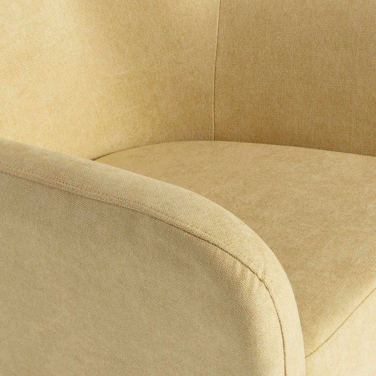 Poltrona Rosen Bartolo Tela Custard-4