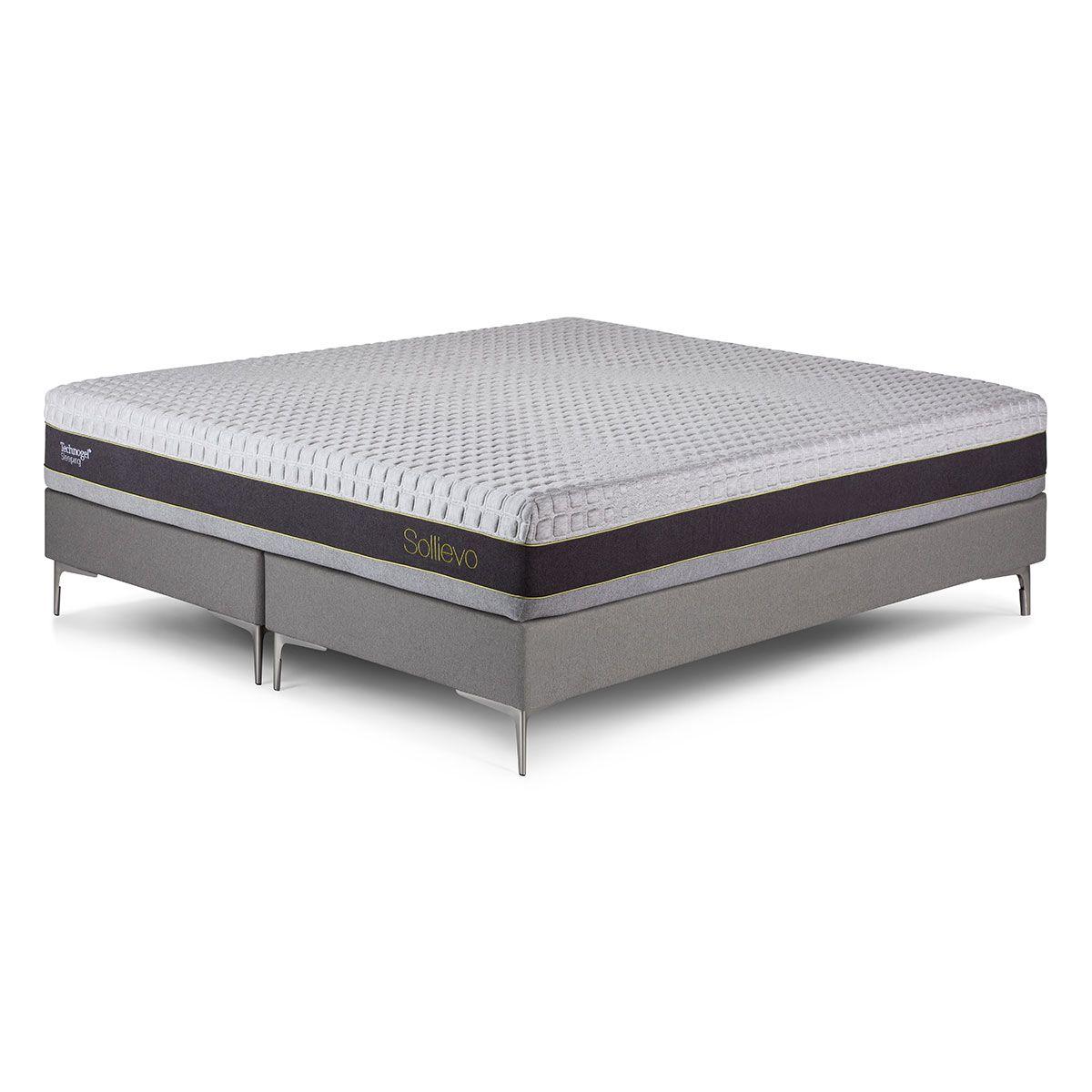 Cama Europea New Sollievo 2 Plazas 150 X 200 Cm - ROSEN-0