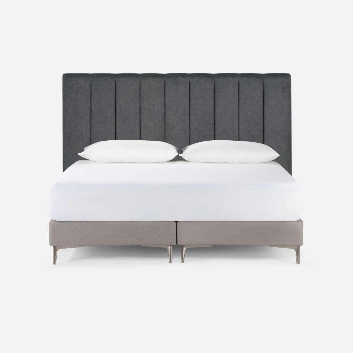 Respaldo Rosen Brusseler II King Tela Grafito-3