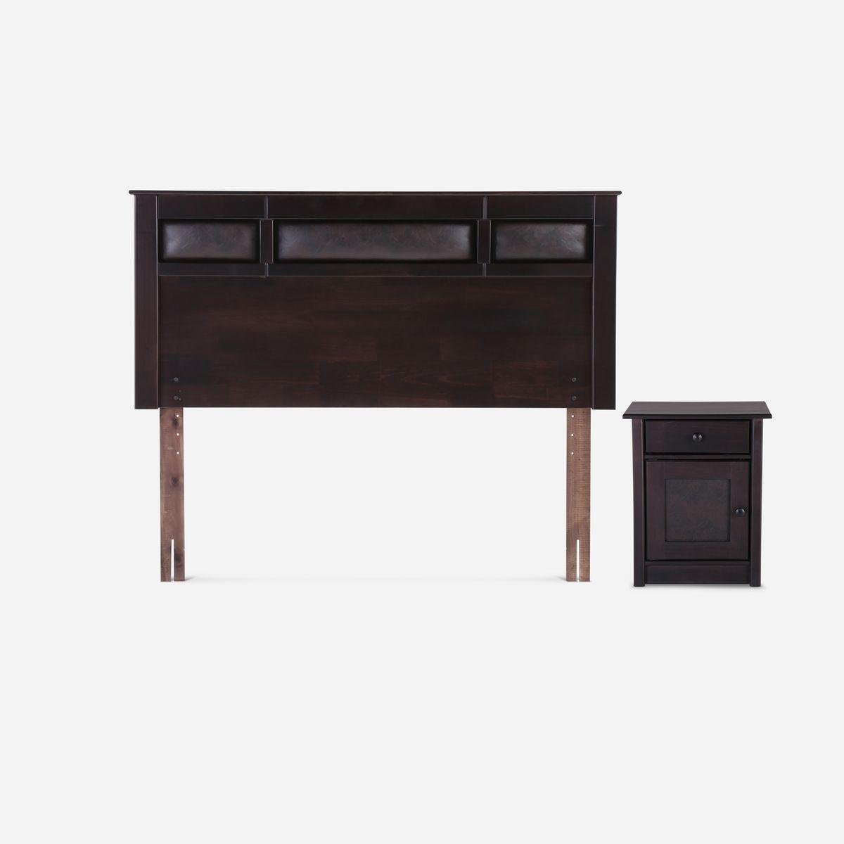 Cama Europea Pratta Full Pata Acero + Muebles Bilbao-2