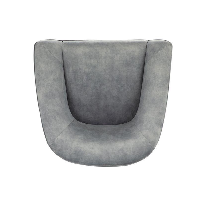 Poltrona Rosen Enmore Tela Gris-4