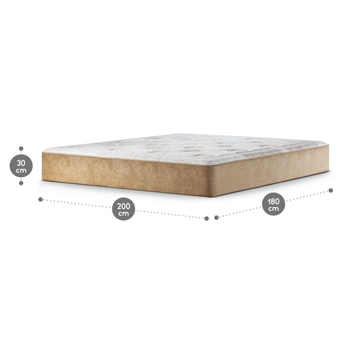 Colchón Rosen Somnus King 180 X 200 Cm Nougat-1