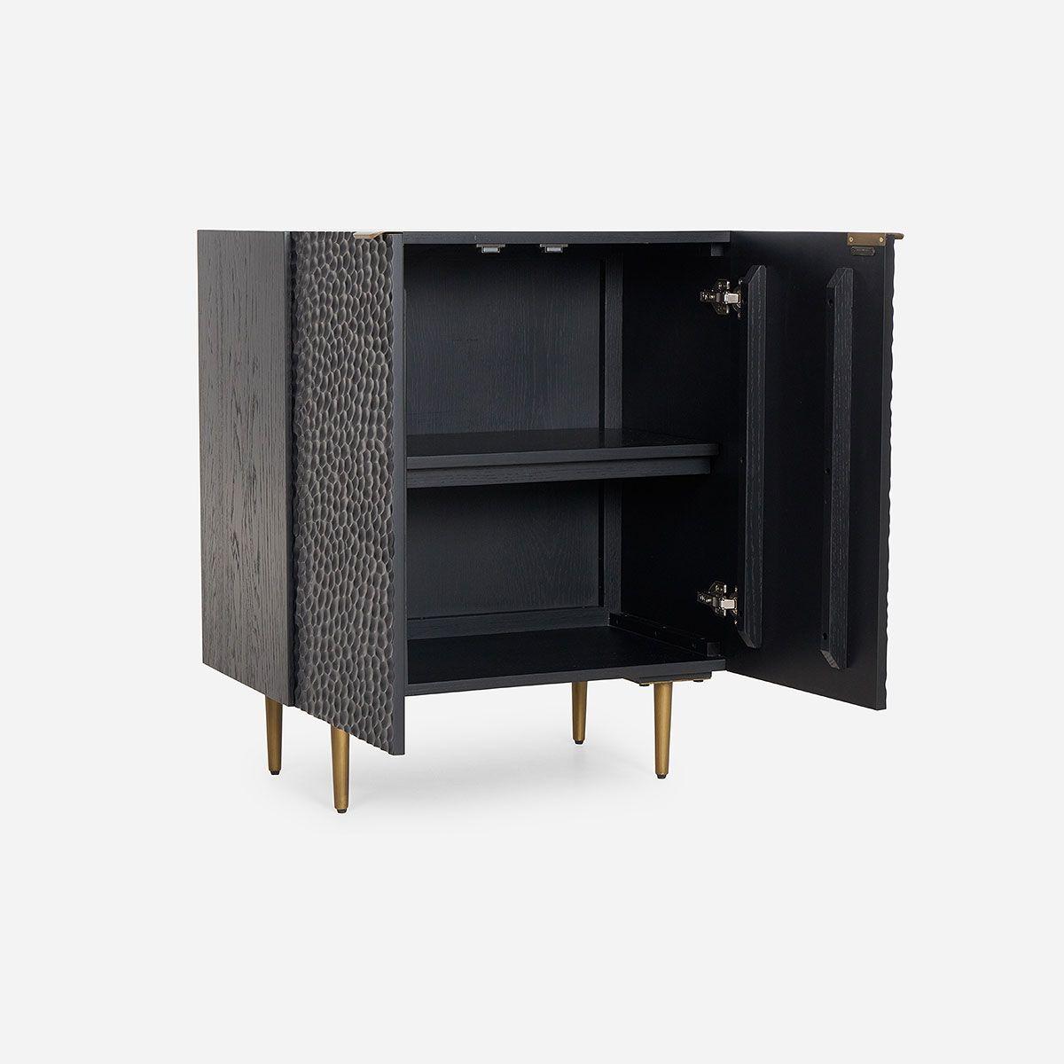 Gabinete Bar Rosen Wexford Negro-1