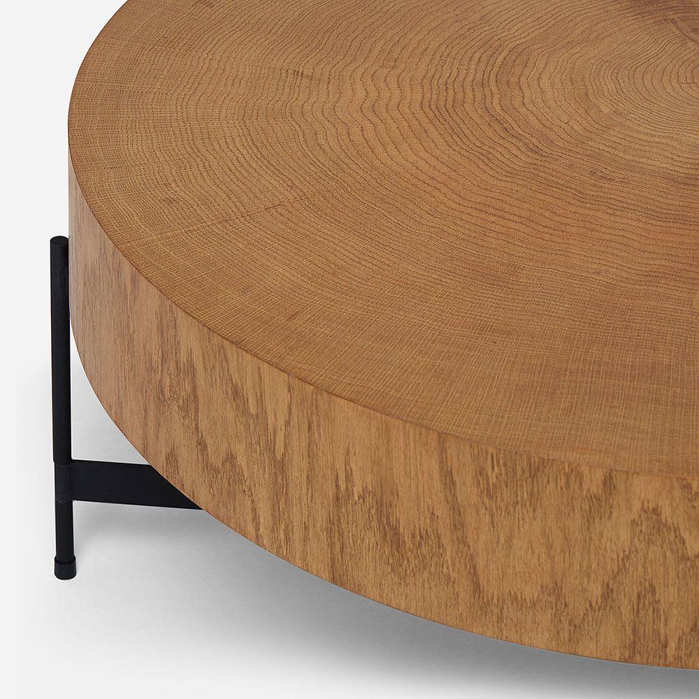 Mesa de Centro Sembe 78,2 x 78,2 cm Café/Negro-2