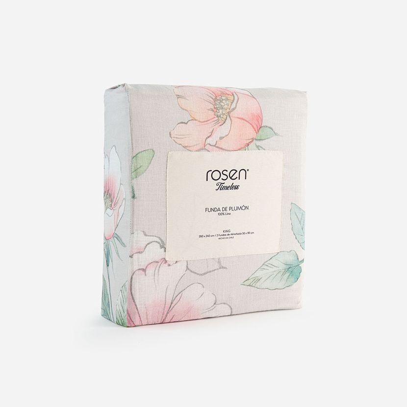 Funda Plumón Timeless Print Garden Super King - ROSEN-4