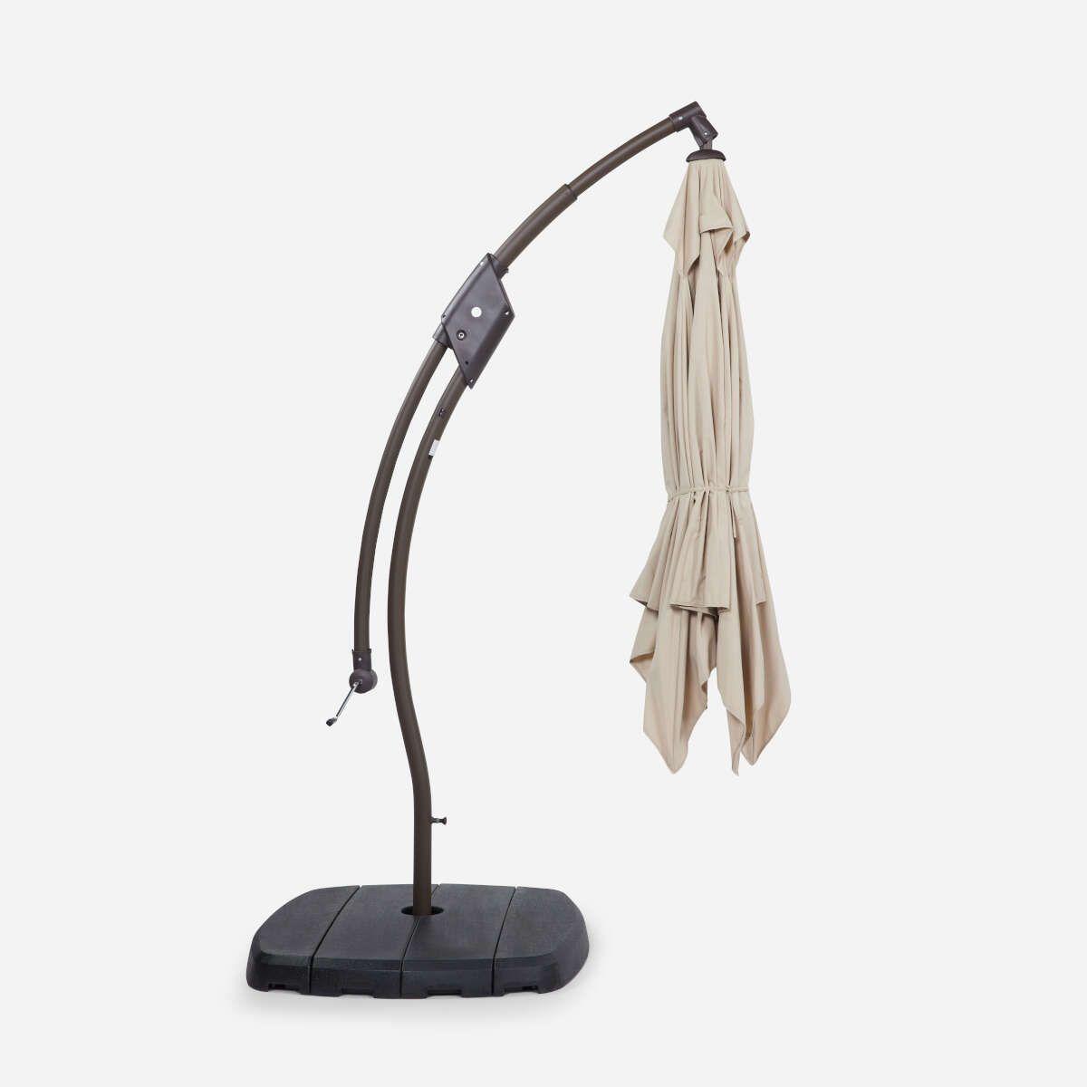 Quitasol Rosen Khaki Cuadrado Beige-2