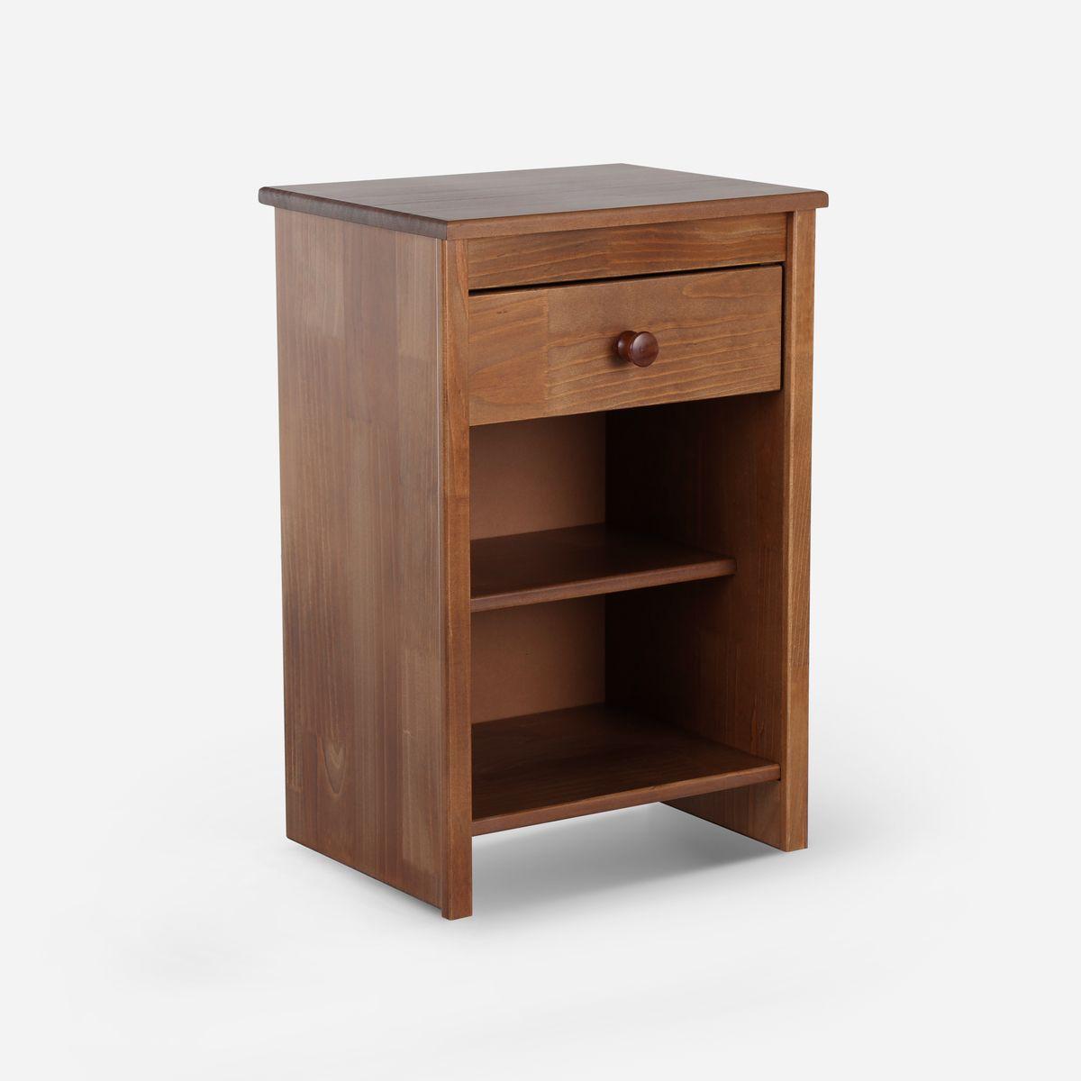 Cama Europea Pratta 1 Plaza Pata Madera + Muebles Ferrara-5