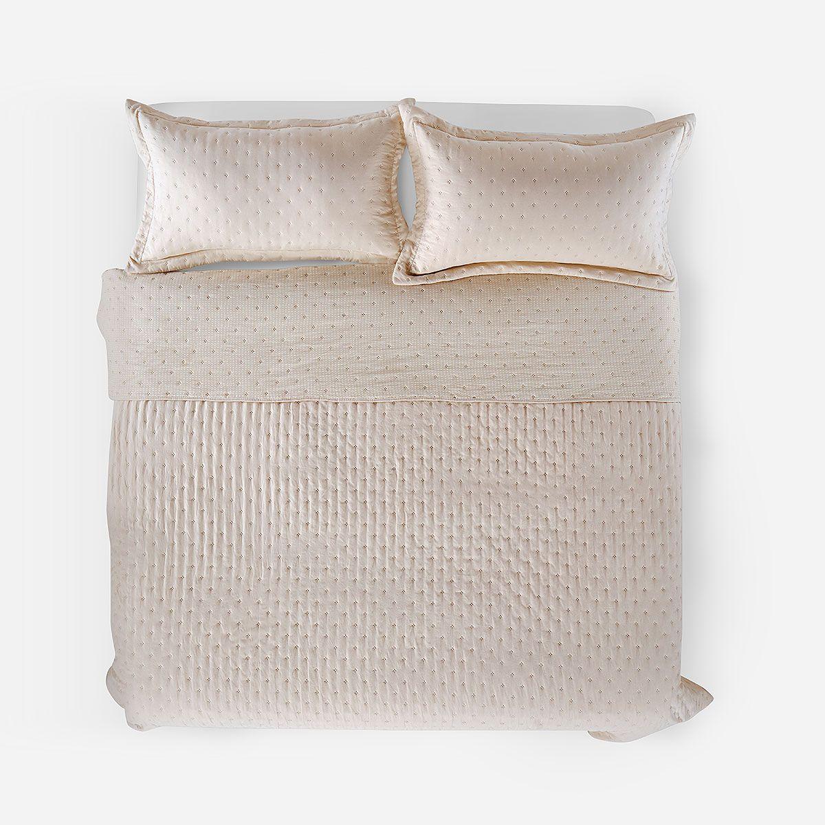 Cubrecama Reversible Supersoft Arena Súper King-0