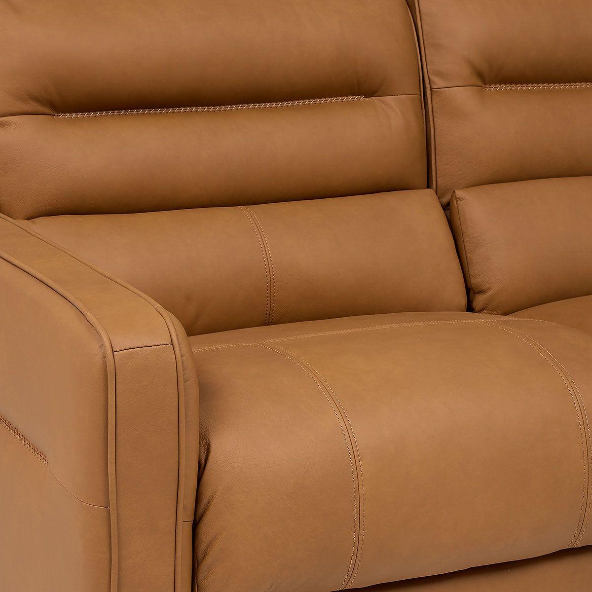 Sofá Reclinable Montalvo 3 Cuerpos Cuero/PVC Eléctrico-4