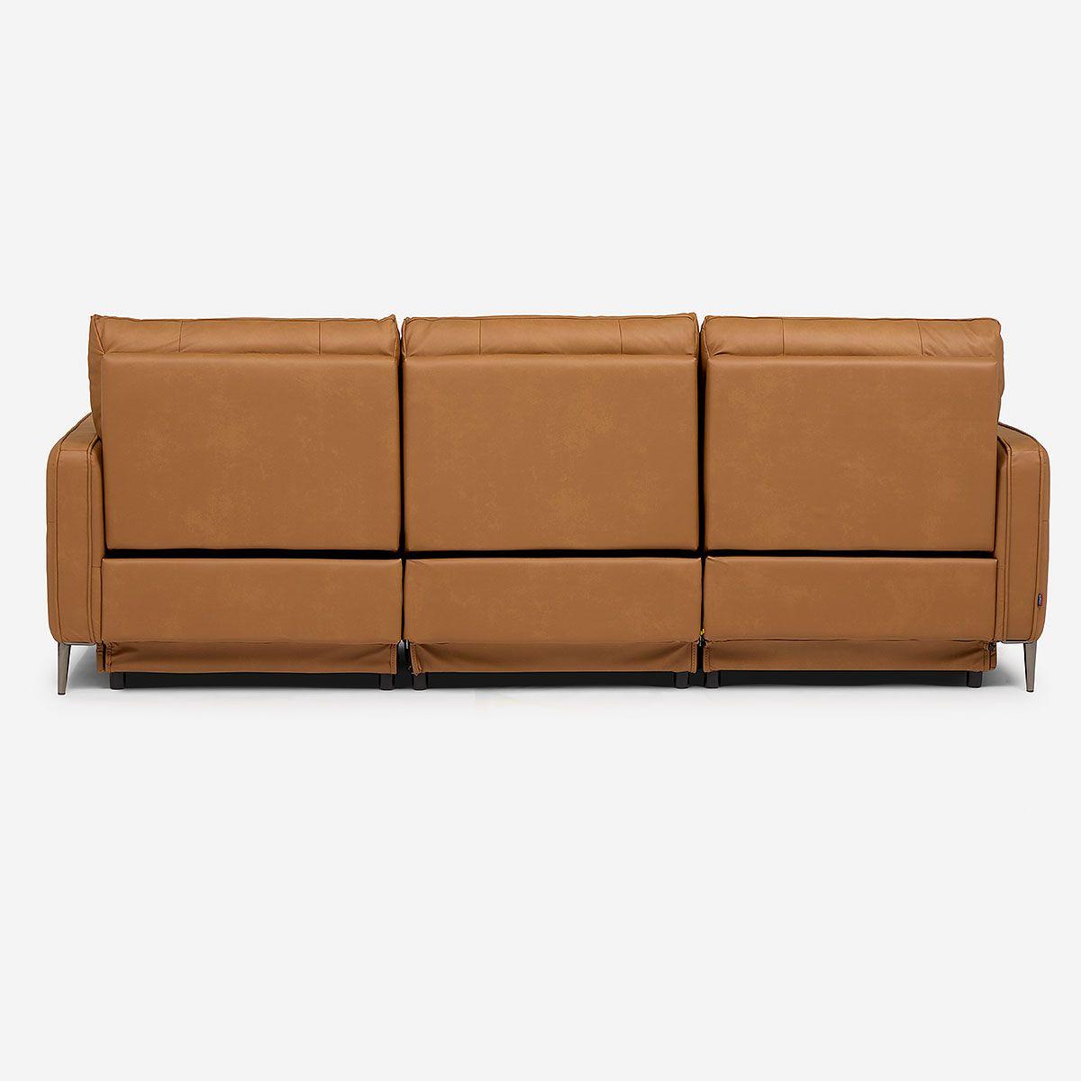 Sofá Reclinable Montalvo 3 Cuerpos Cuero/PVC Eléctrico-9