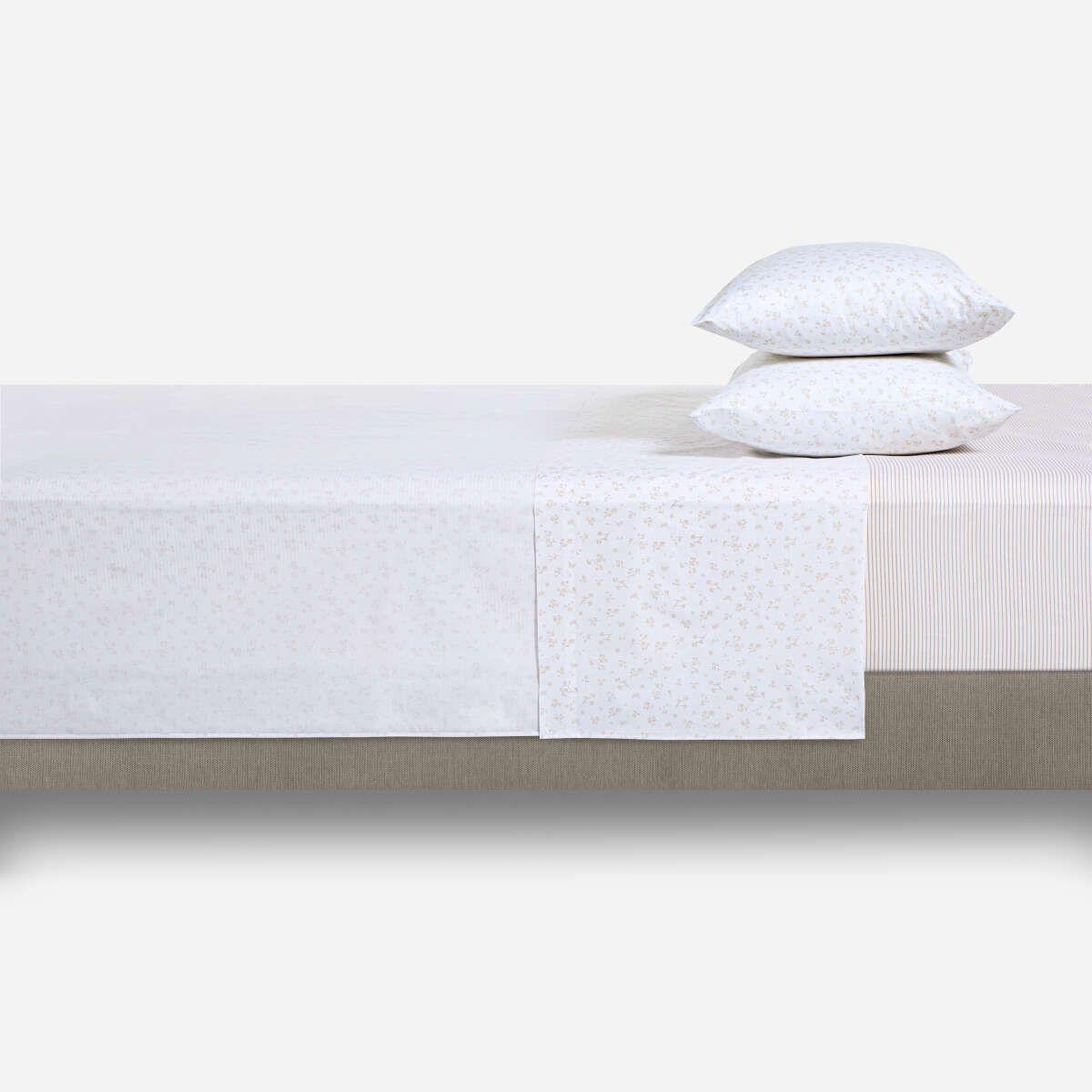 Sábana Rosen Miniprint 180 Hilos Boldo King-0