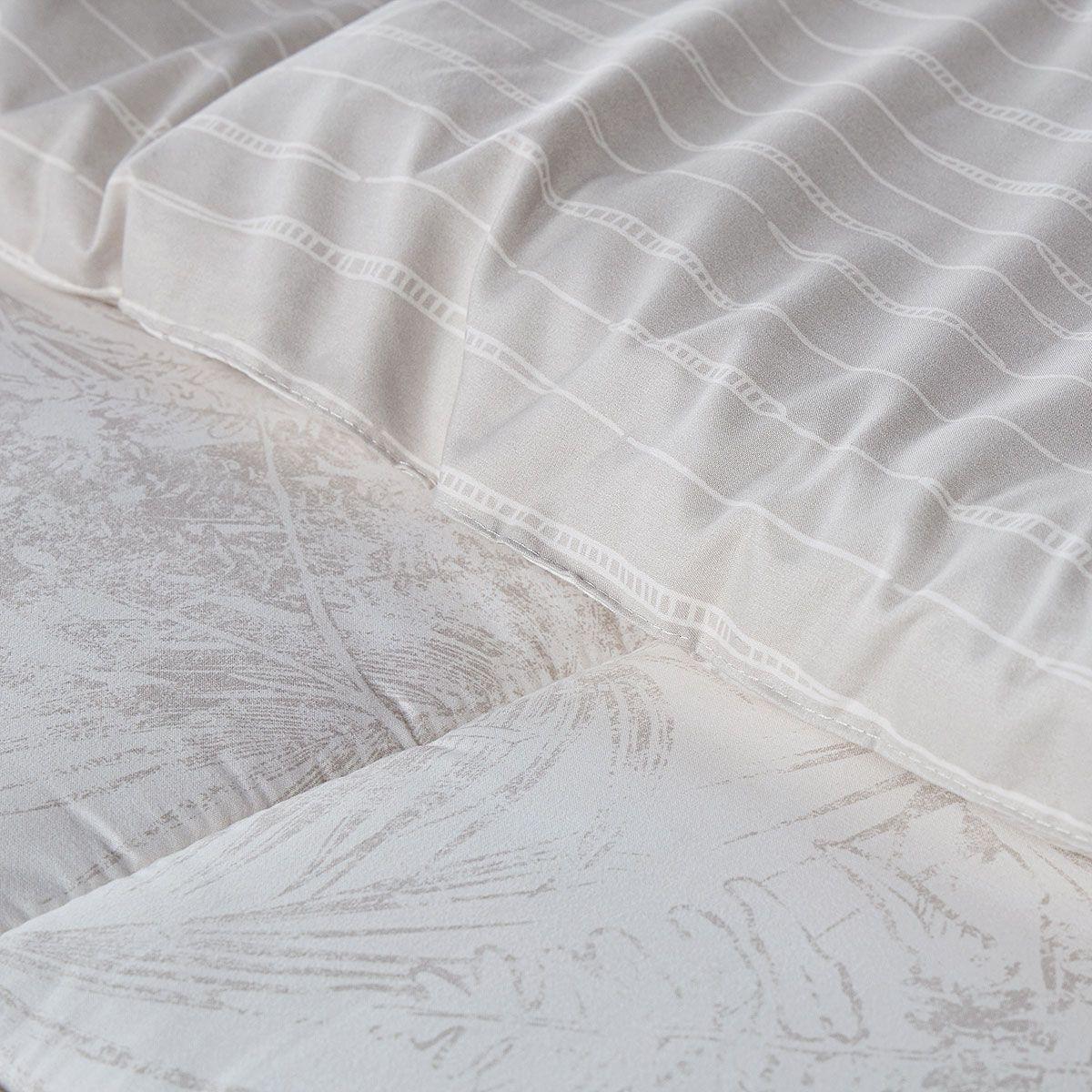 Plumón Reversible Soft Touch Amelia Beige Súper King-5