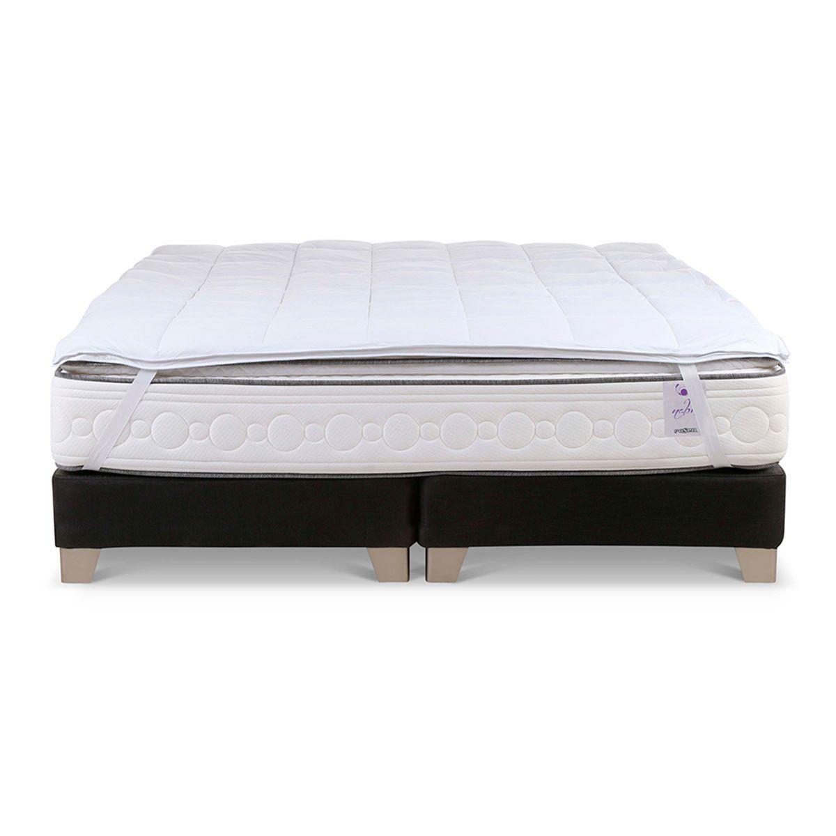 Topper Microfibra Rosen Hipoalérgenico 2 Plazas 150x200 cm-0