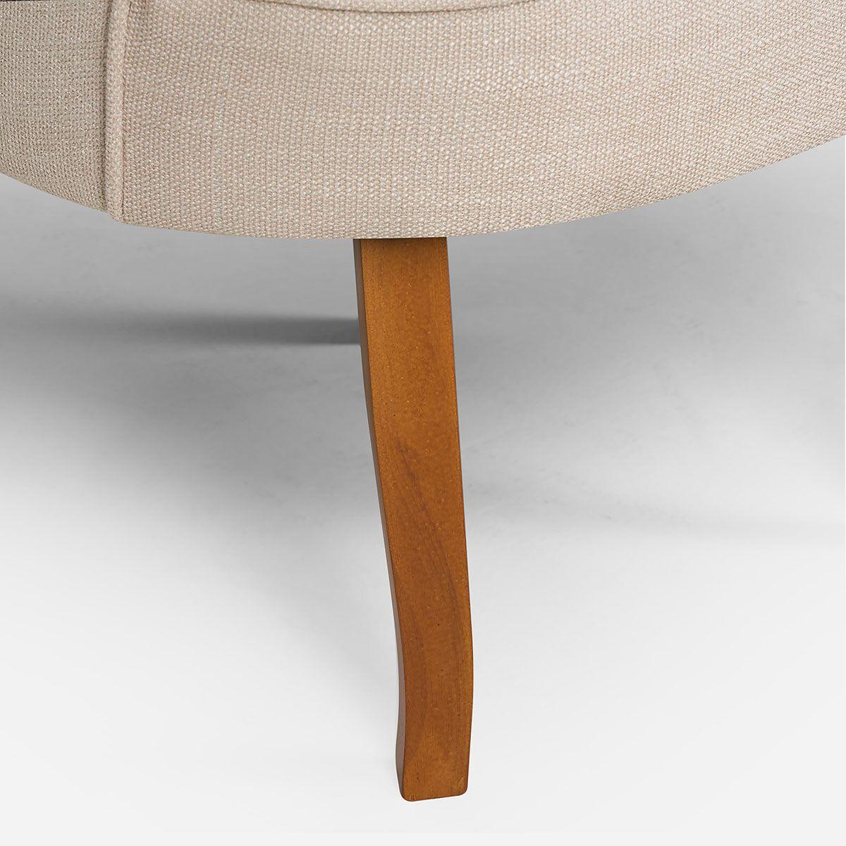 Set 2 Poltronas Rosen Emily Tela Crudo-5
