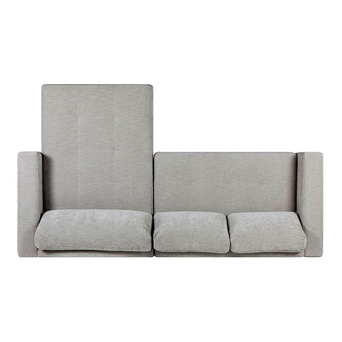 Sofá Seccional Rosen Copeland Derecho Tela Gris-3