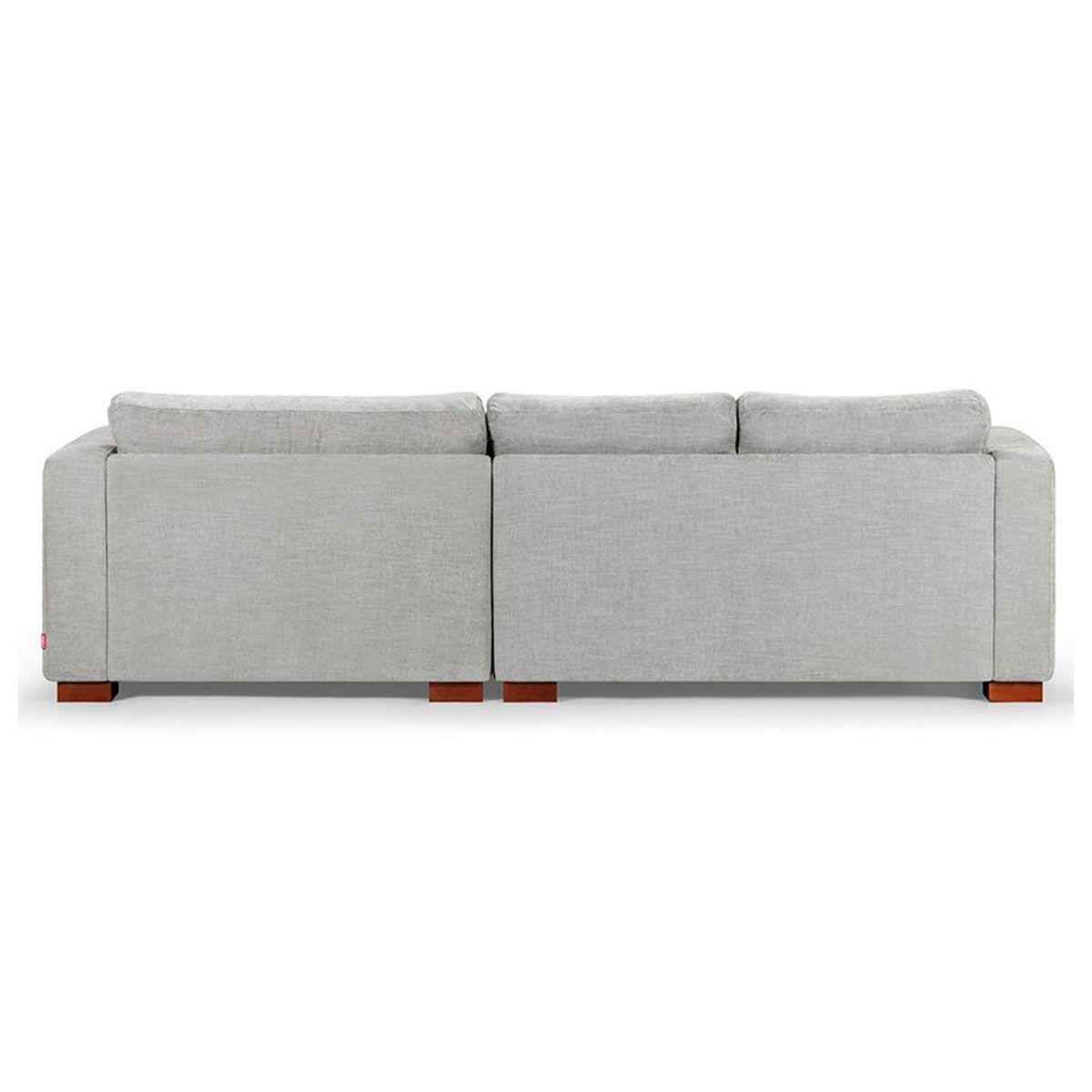 Sofá Seccional Rosen Copeland Derecho Tela Gris-4