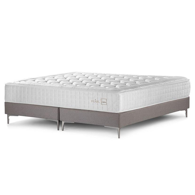 Cama Europea Rosen Pearl King Base Dividida 180 x 200 cm-0